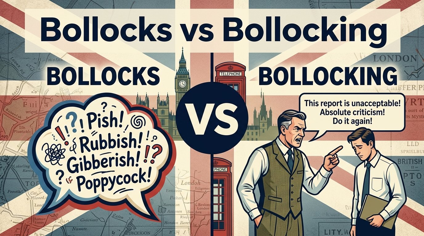 Bollocks vs Bollocking