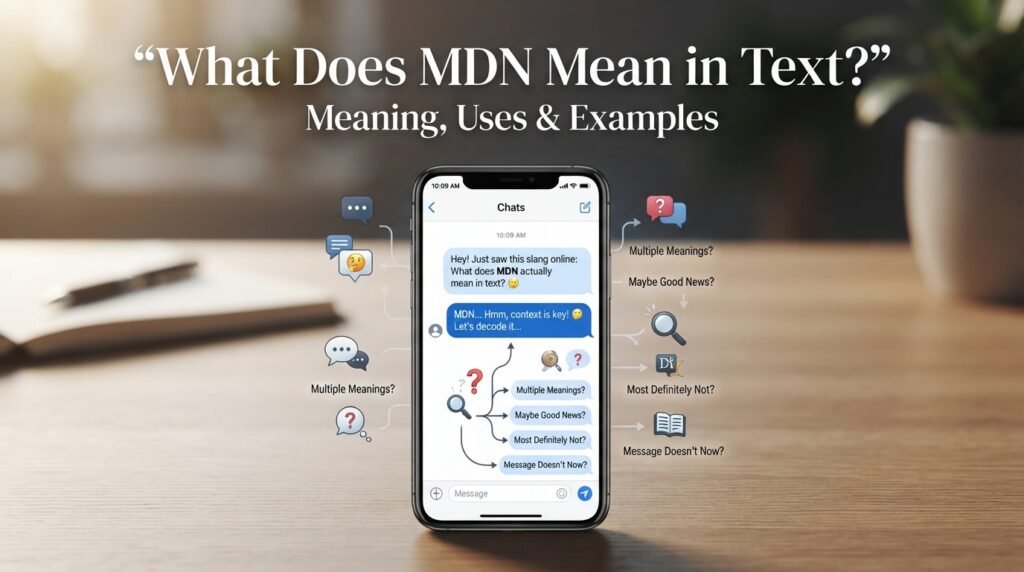 MDN Meaning in Text Quick Meaning