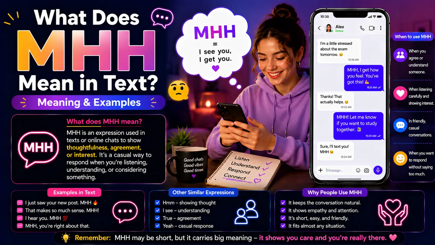 What Does MHH Mean in Text