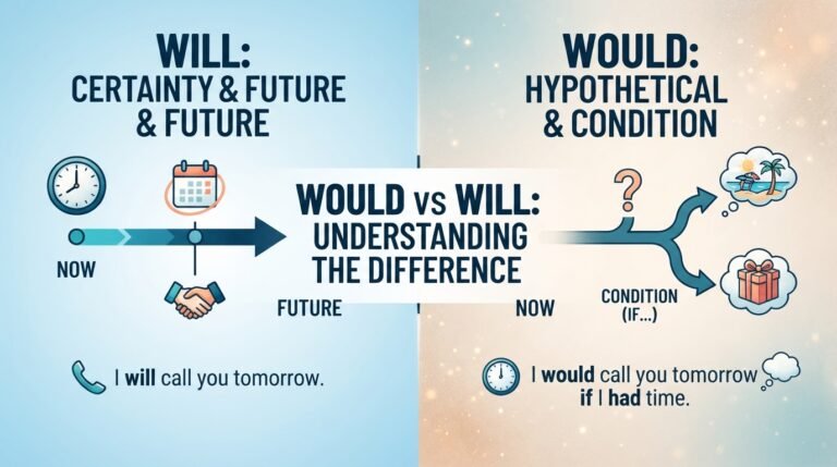 Would vs Will