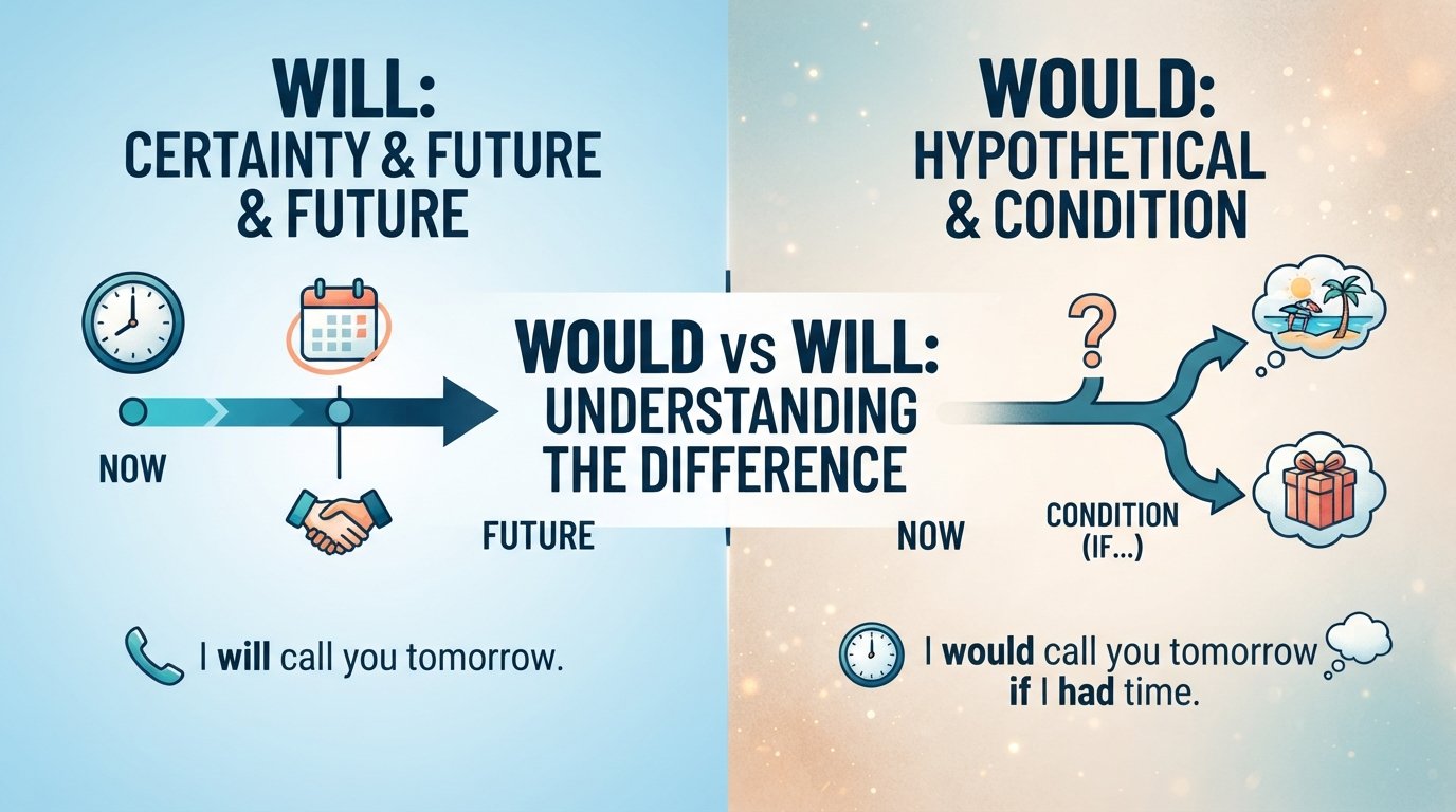 Would vs Will