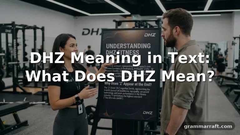 DHZ Meaning in Text: What Does DHZ Mean?
