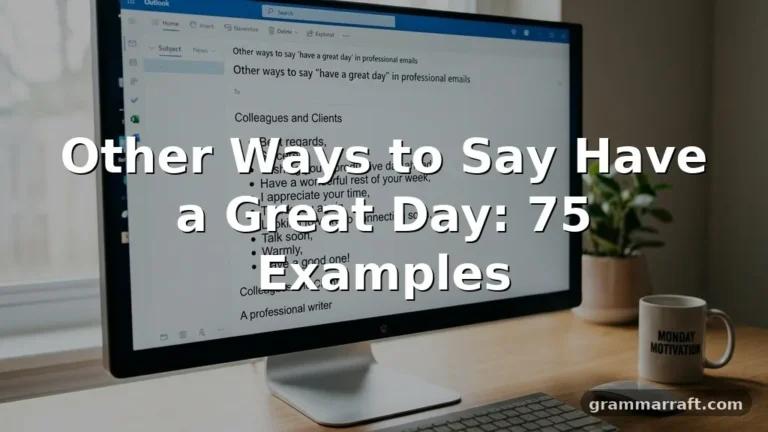 other ways to say have a great day