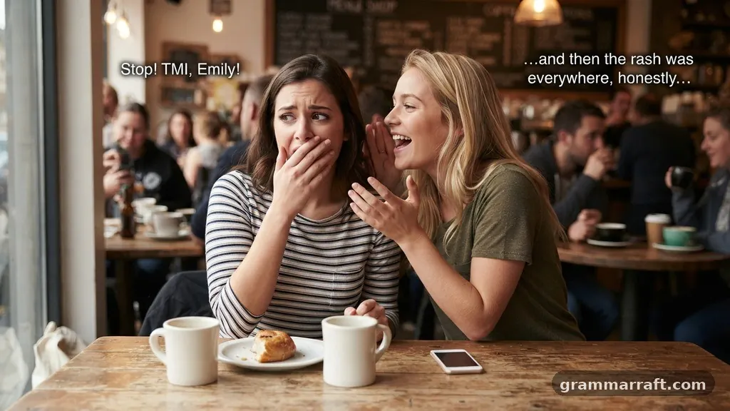 TMI as a Warning - tmi meaning in text