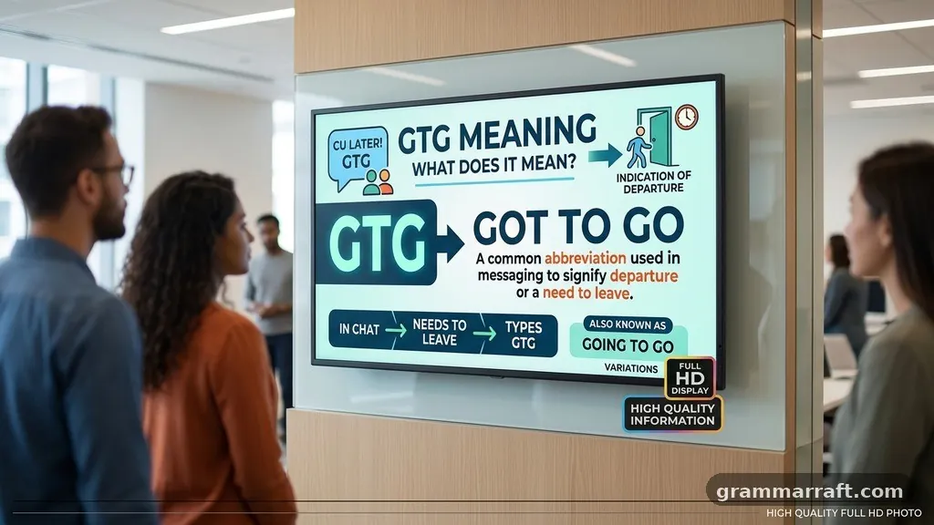 What Does GTG Mean in Text? - gtg meaning in text