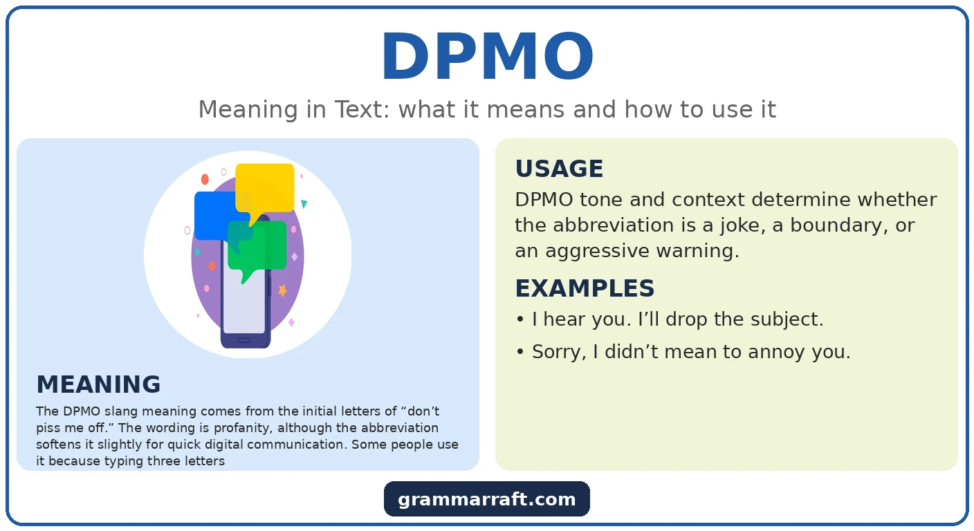 DPMO Meaning in Text: What the Slang Really Means