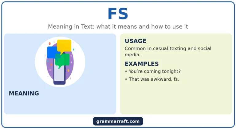 FS Meaning in Text: What It Really Means