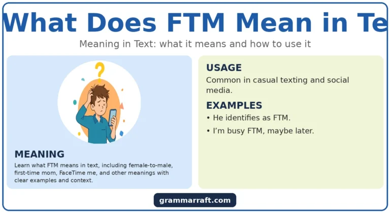 What Does FTM Mean in Text? Meaning, Uses, Examples & Context