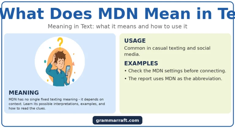 What Does MDN Mean in Text? Meaning, Uses, and Examples