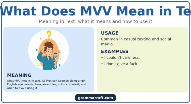 What Does MVV Mean in Text? Mexican Slang Explained