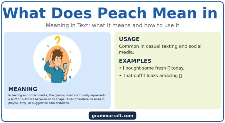 What Does Peach Mean in Text? 🍑 Meaning Explained